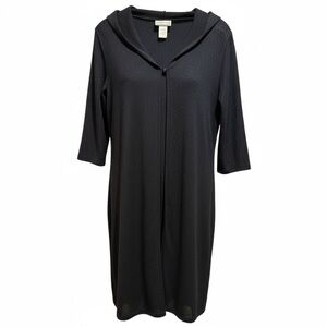 🖤 In Charge Long Tunic Hoodie – Size Large 🖤